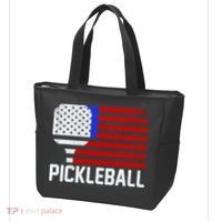 Pickeball USA American Flag Tote Bag thumb 3