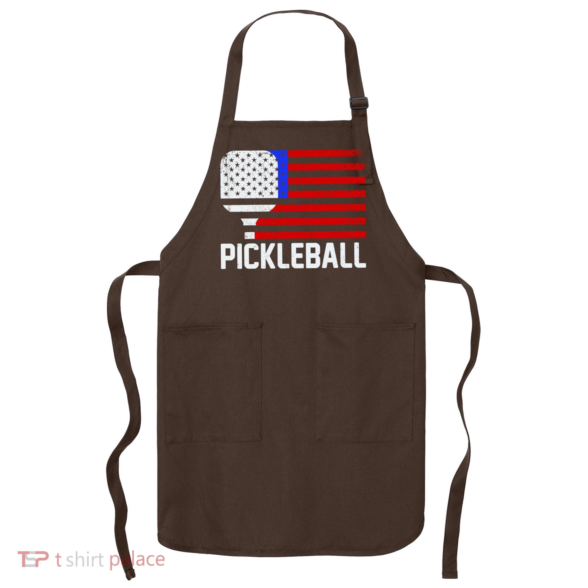 Pickeball USA American Flag Apron
