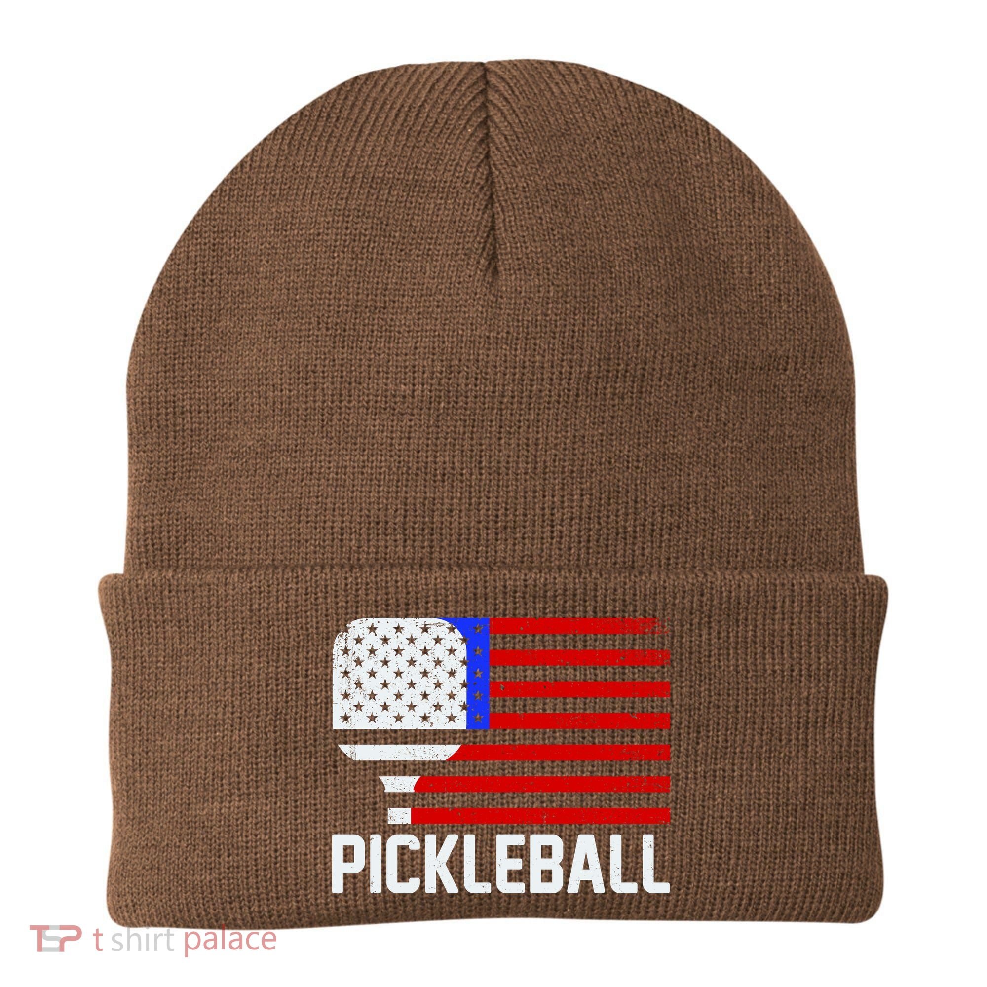 Pickeball USA American Flag Beanie