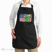 Pickleball US American Flag Pickle With Paddle Pickle Ball Apron thumb 2