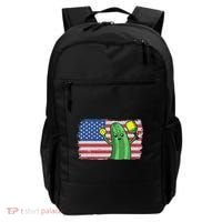 Pickleball US American Flag Pickle With Paddle Pickle Ball Backpack thumb 0