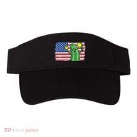 Pickleball US American Flag Pickle With Paddle Pickle Ball Visor thumb 0