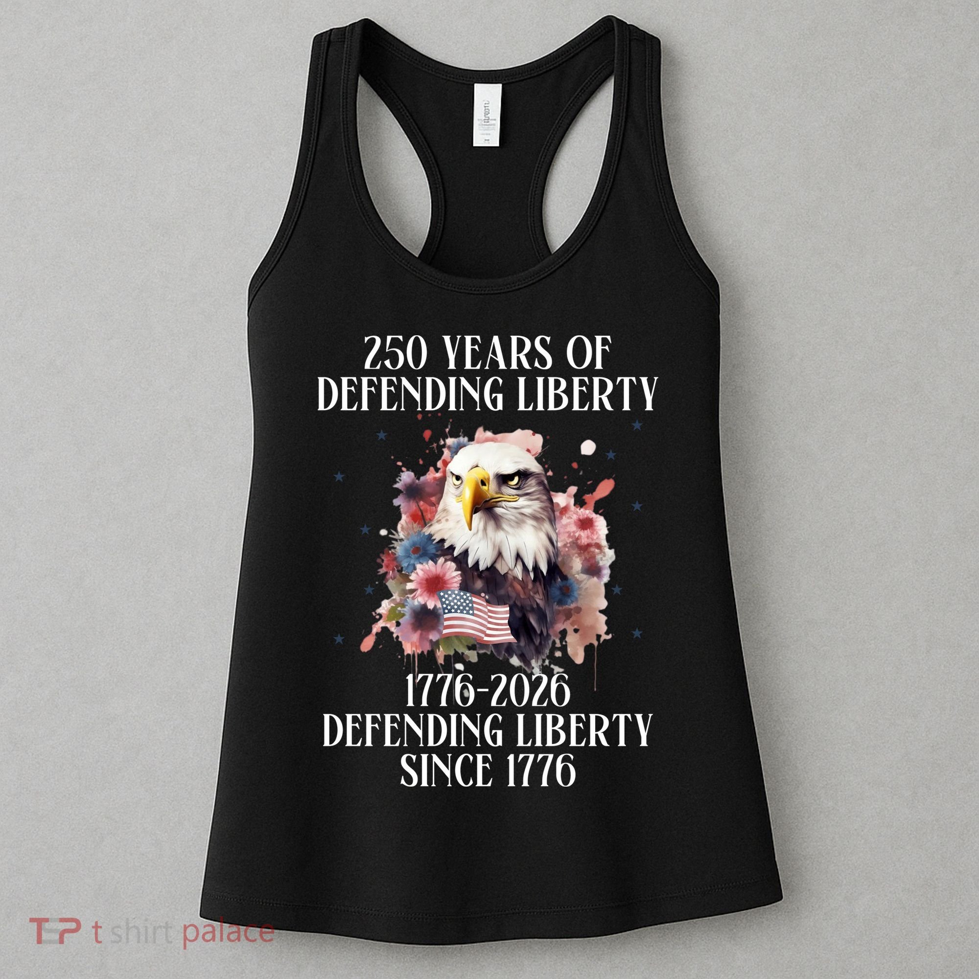 Patriotic USA Army Us Military Parade 250th Anniversary 2026 Women's Tank Top