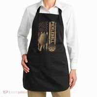 Pickleball Us American Flag Apron thumb 2
