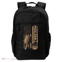 Pickleball Us American Flag Backpack thumb 0