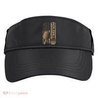 Pickleball Us American Flag Adult Drive Performance Visor thumb 0