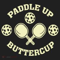 Paddle Up Buttercup For Pickleball Women's Sweatshirt thumb 2