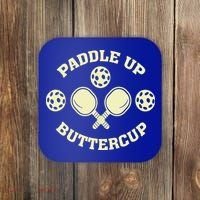 Paddle Up Buttercup For Pickleball Coaster thumb 0