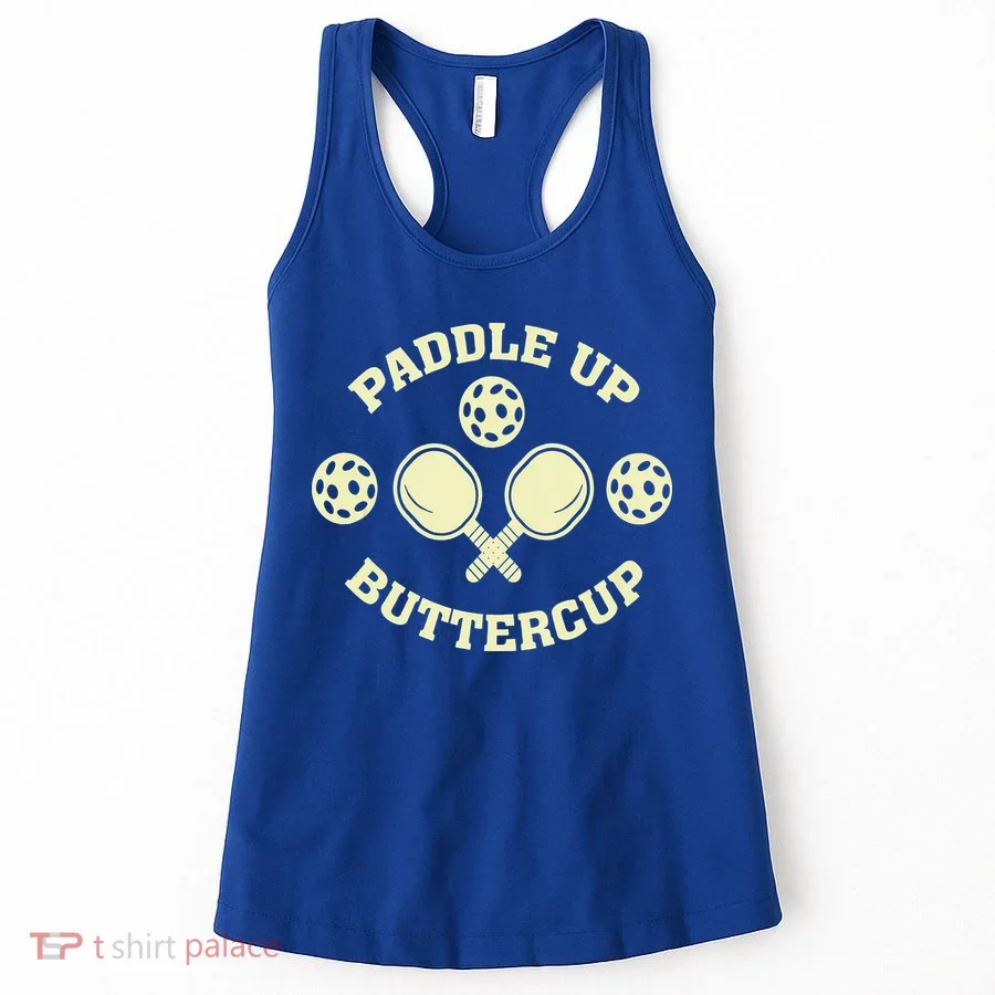 Paddle Up Buttercup For Pickleball Women's Tank Top