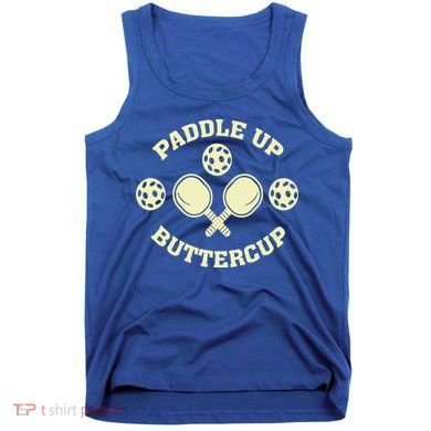 Paddle Up Buttercup For Pickleball Tank Top