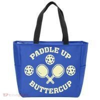 Paddle Up Buttercup For Pickleball Tote Bag thumb 0