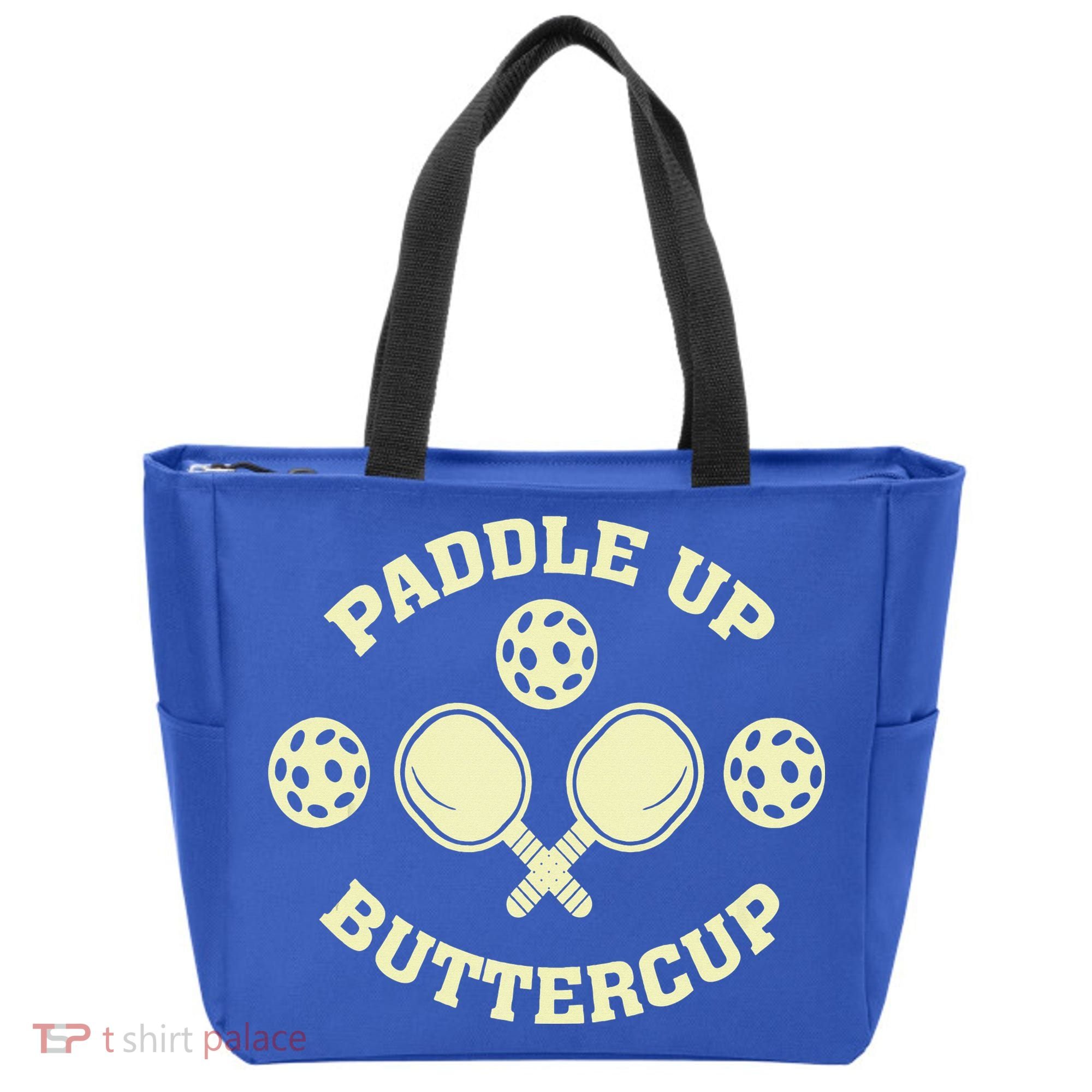 Paddle Up Buttercup For Pickleball Tote Bag