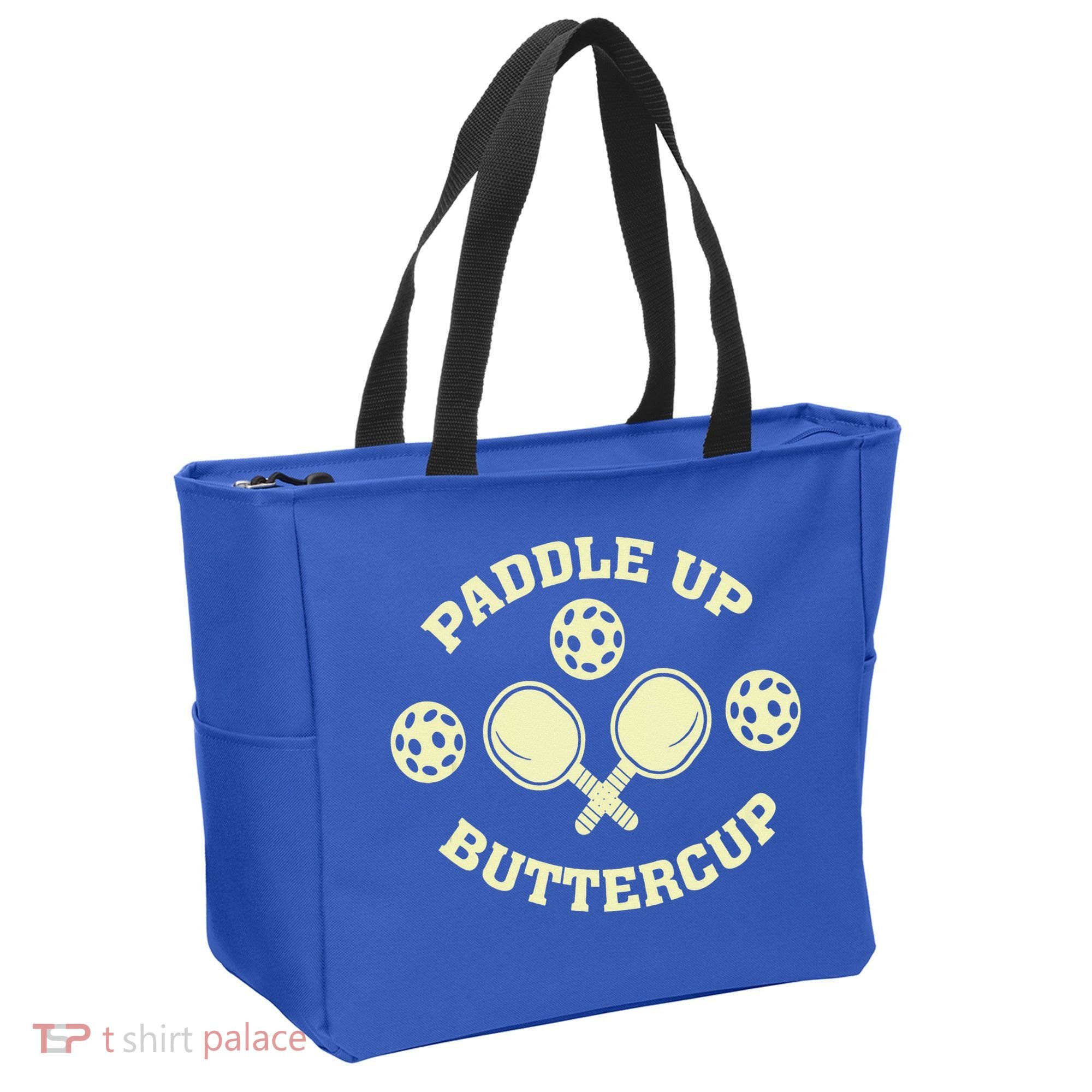 Paddle Up Buttercup For Pickleball Tote Bag