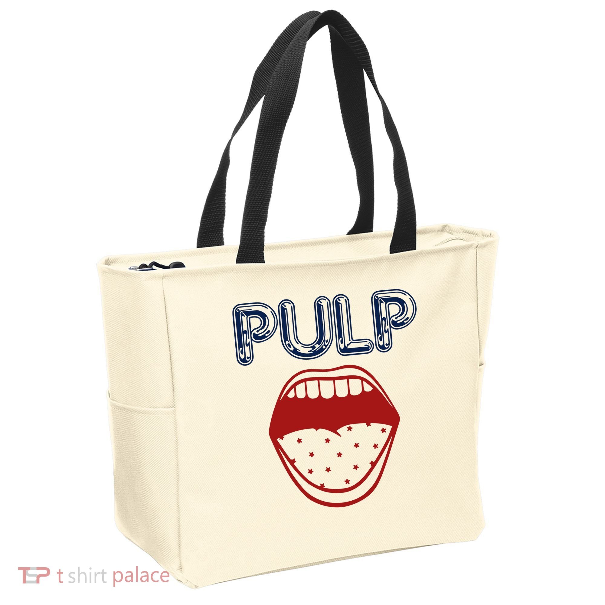 Pulp Us Big Mouth Tote Bag
