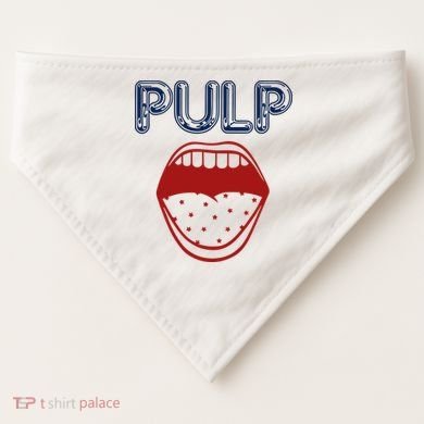 Pulp Us Big Mouth USA-Made Doggie Bandana