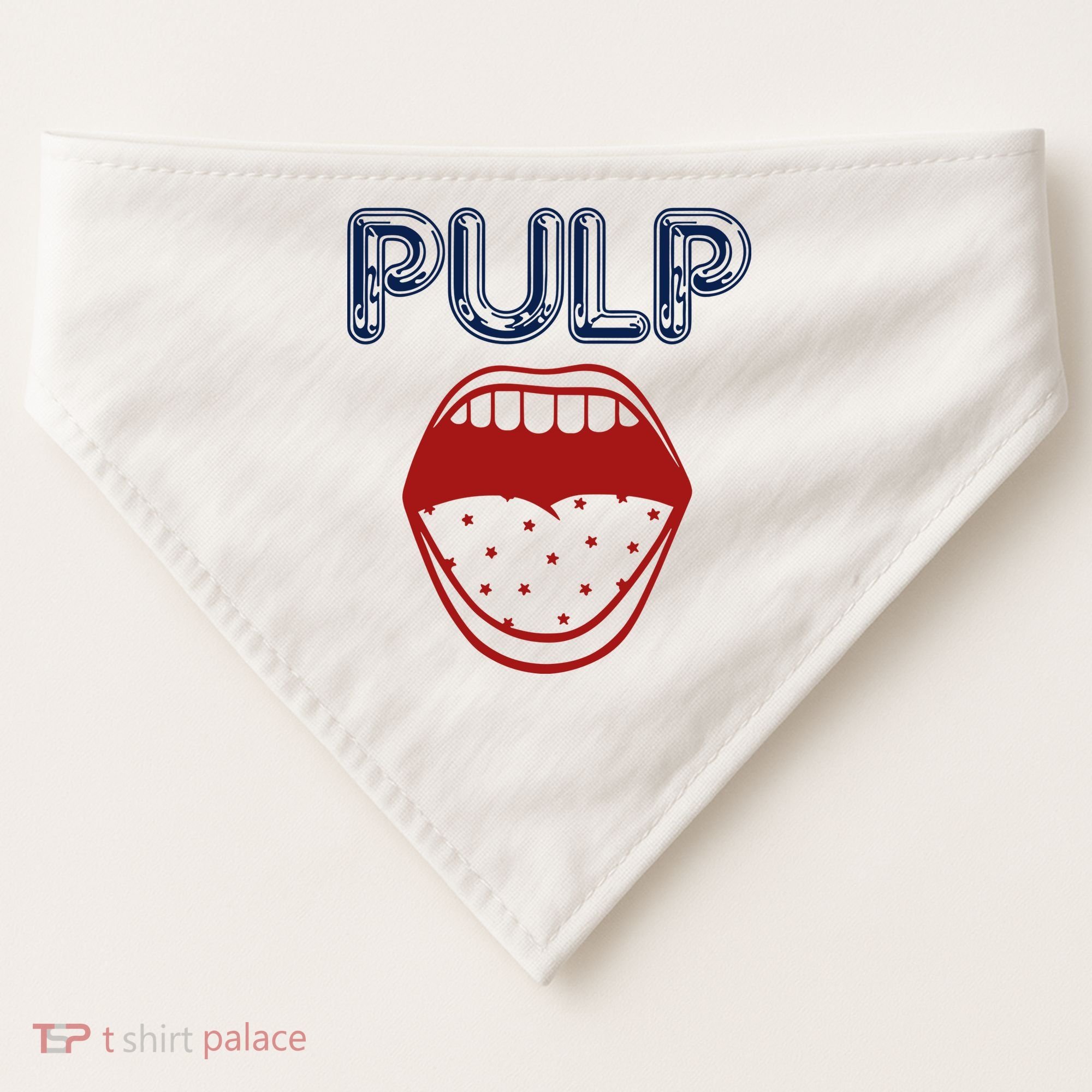 Pulp Us Big Mouth USA-Made Doggie Bandana