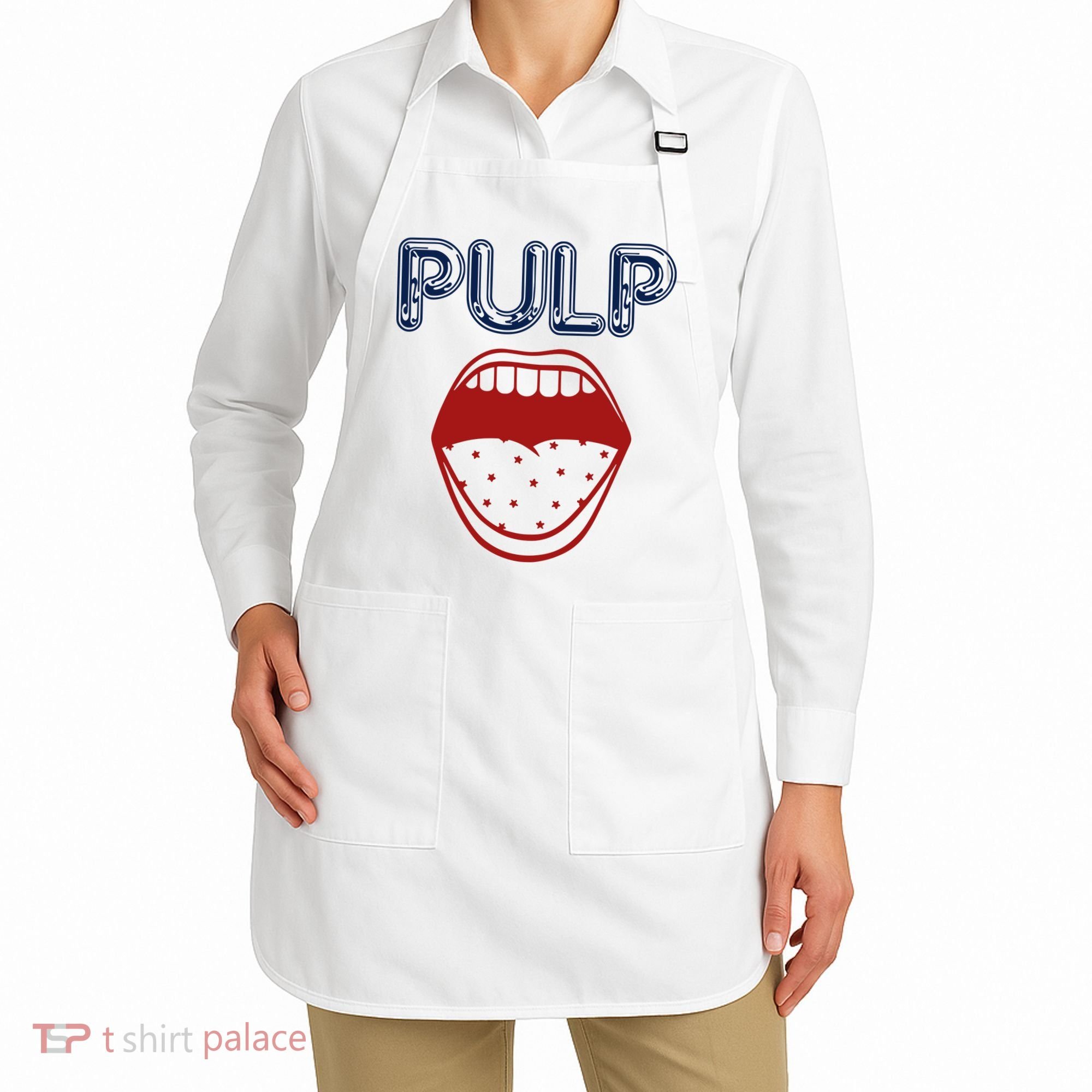 Pulp Us Big Mouth Apron