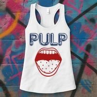 Pulp Us Big Mouth Women's Tank Top thumb 3