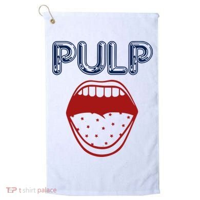 Pulp Us Big Mouth Golf Towel