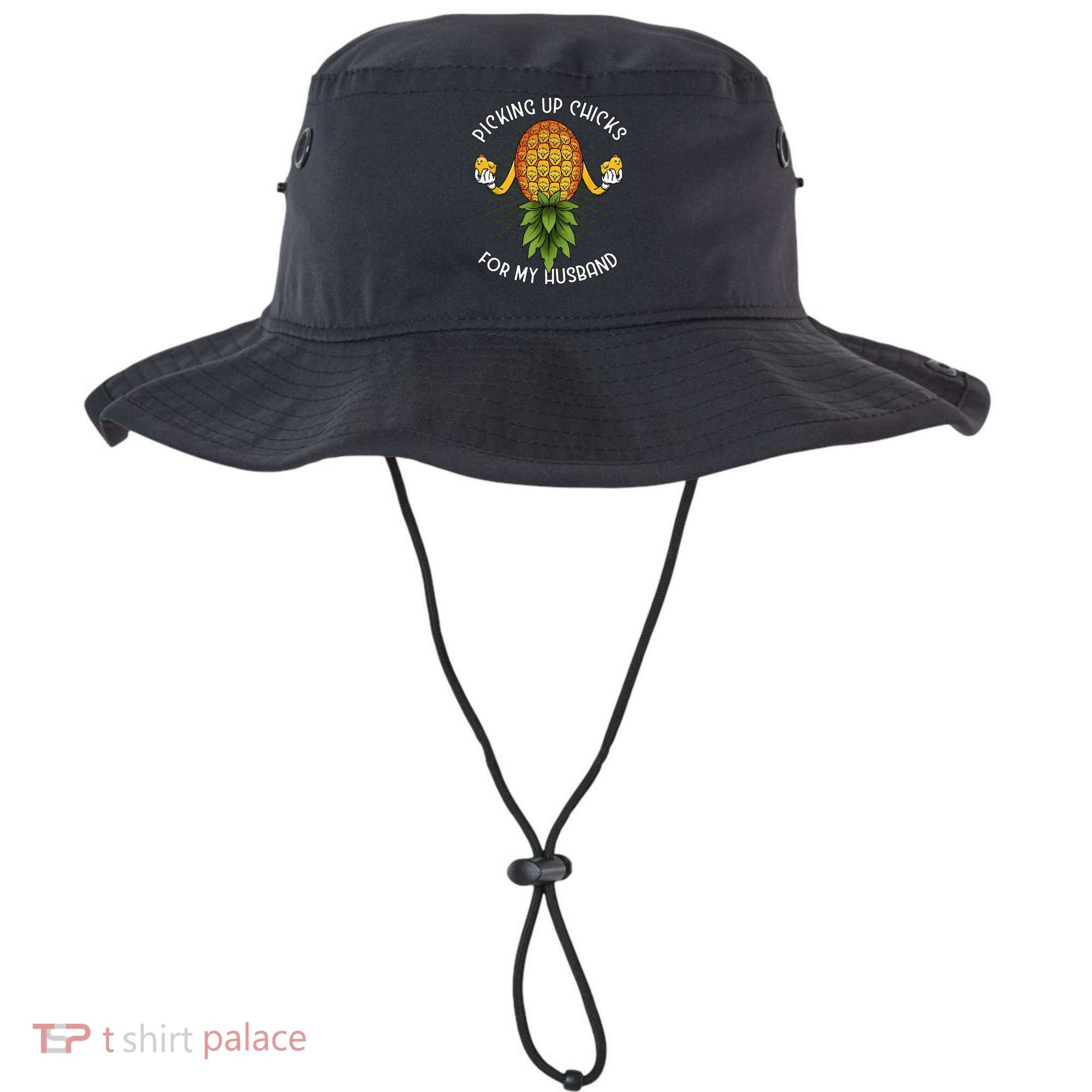 Picking Up Chicks For Husband Swinger Upside Down Pineapple Bucket Hat