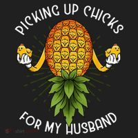 Picking Up Chicks For Husband Swinger Upside Down Pineapple Beanie thumb 2
