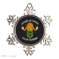 Picking Up Chicks For Husband Swinger Upside Down Pineapple Ornament thumb 0