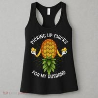 Picking Up Chicks For Husband Swinger Upside Down Pineapple Women's Tank Top thumb 3