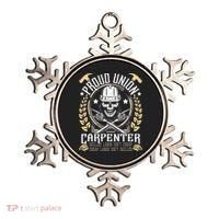 Proud Union Carpenter Woodworking Carpentry Woodworker Ornament thumb 0