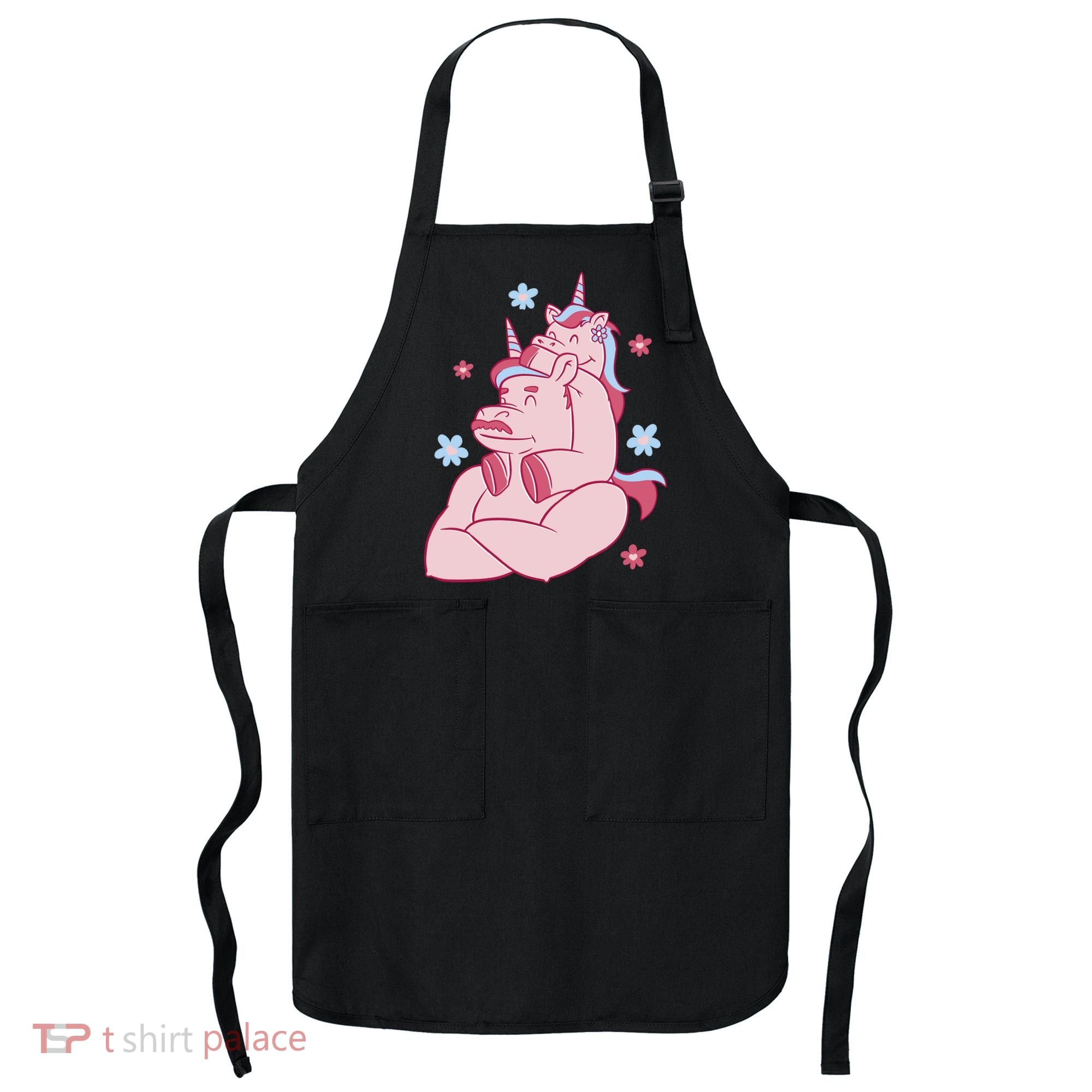 Papa Unicorn Cute Gift Apron
