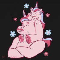Papa Unicorn Cute Gift Apron thumb 3