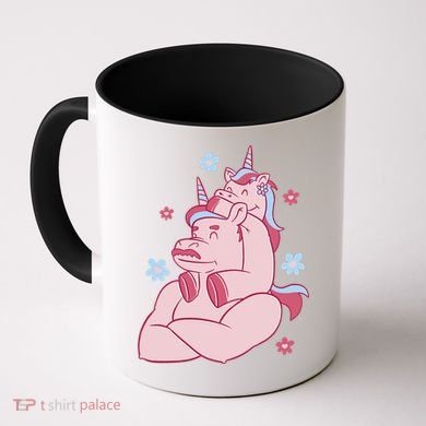 Papa Unicorn Cute Gift Coffee Mug