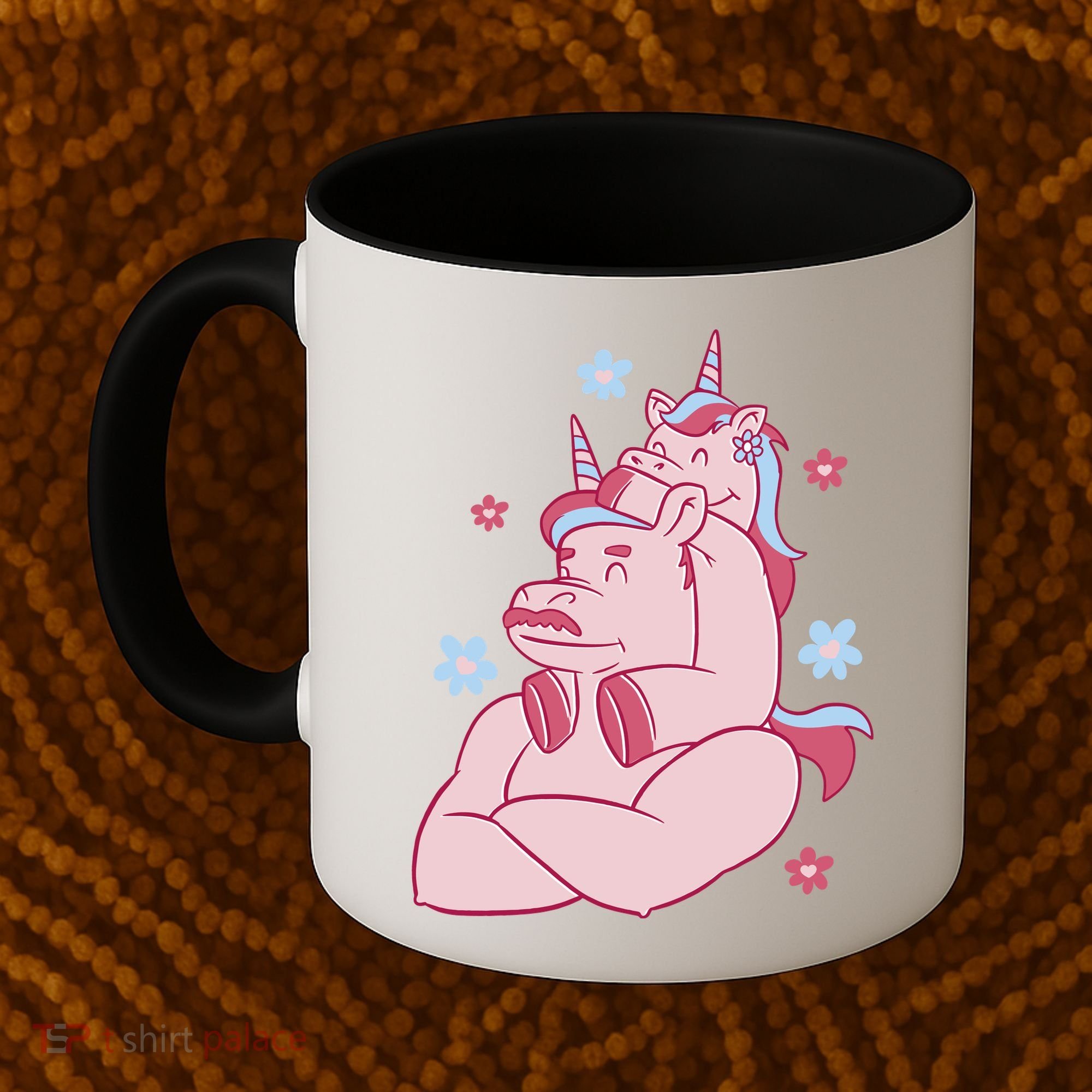 Papa Unicorn Cute Gift Coffee Mug