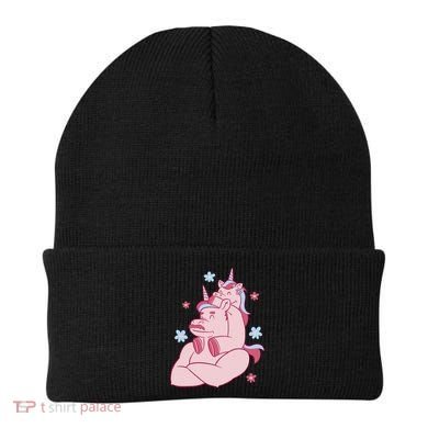 Papa Unicorn Cute Gift Beanie