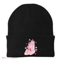 Papa Unicorn Cute Gift Beanie thumb 0