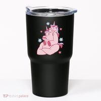 Papa Unicorn Cute Gift Tumbler thumb 0