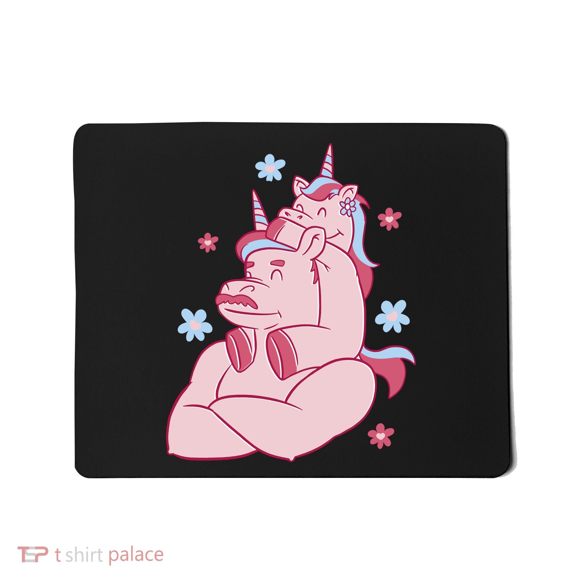 Papa Unicorn Cute Gift Mousepad