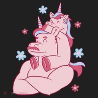 Papa Unicorn Cute Gift Hat thumb 2
