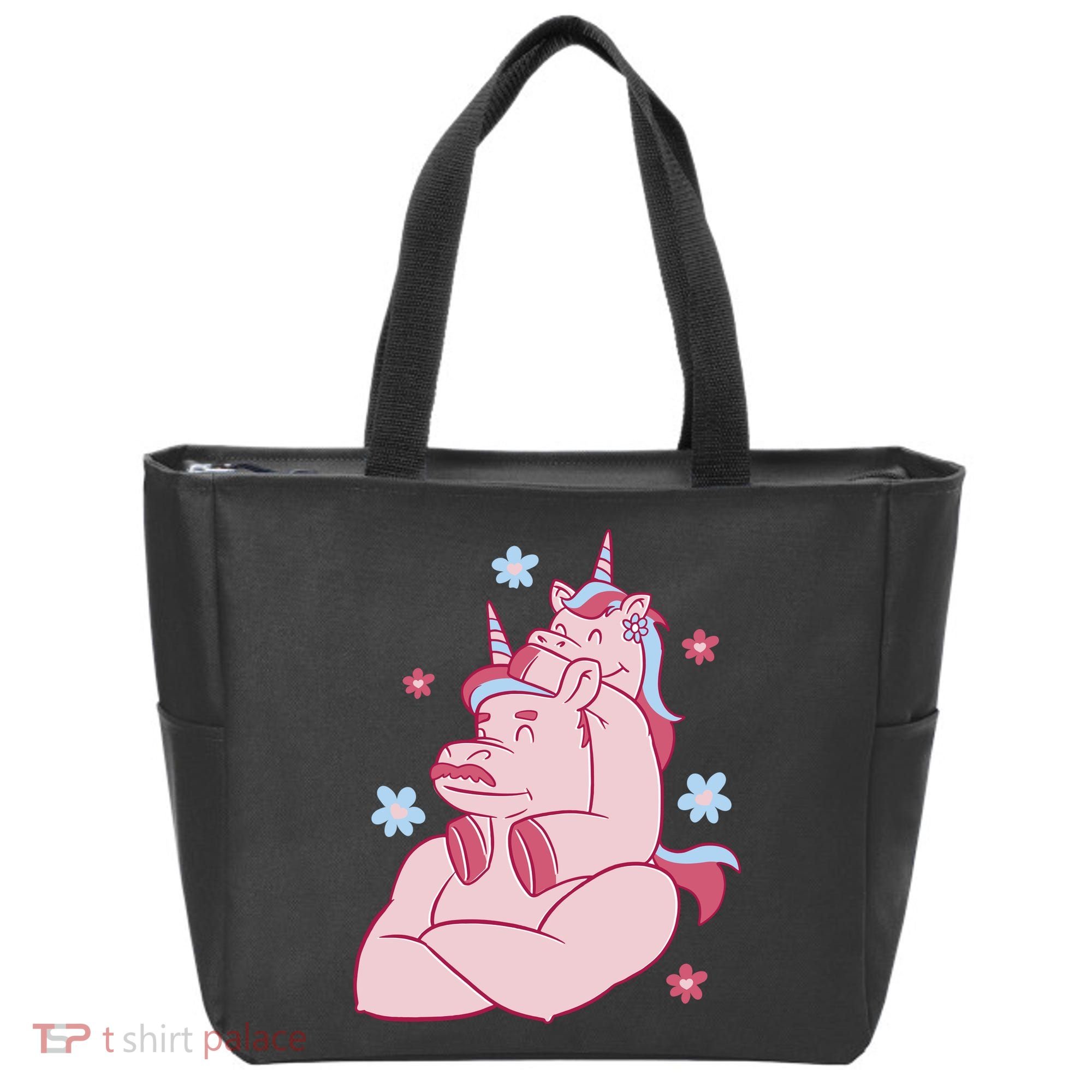 Papa Unicorn Cute Gift Tote Bag