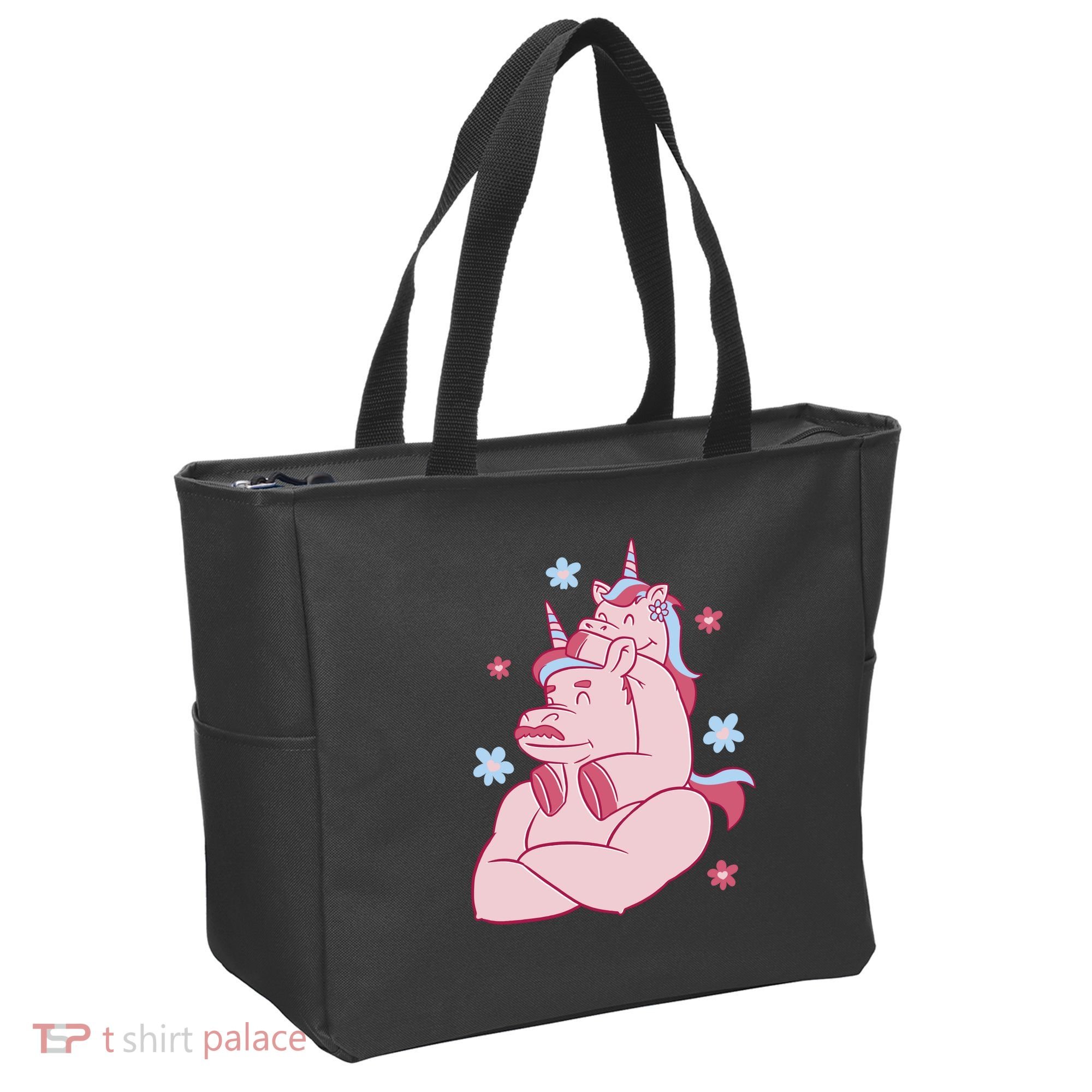 Papa Unicorn Cute Gift Tote Bag