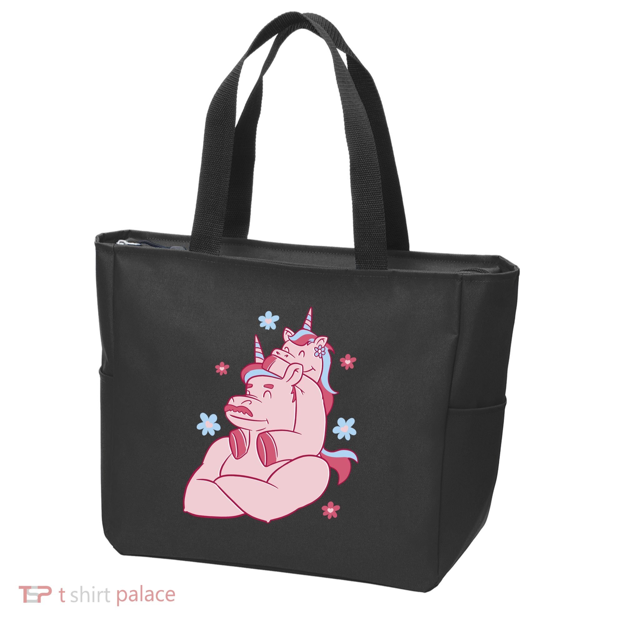Papa Unicorn Cute Gift Tote Bag