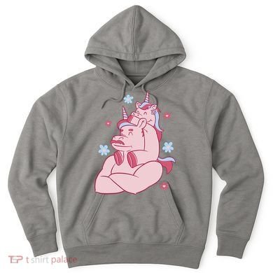 Papa Unicorn Cute Gift Hoodie
