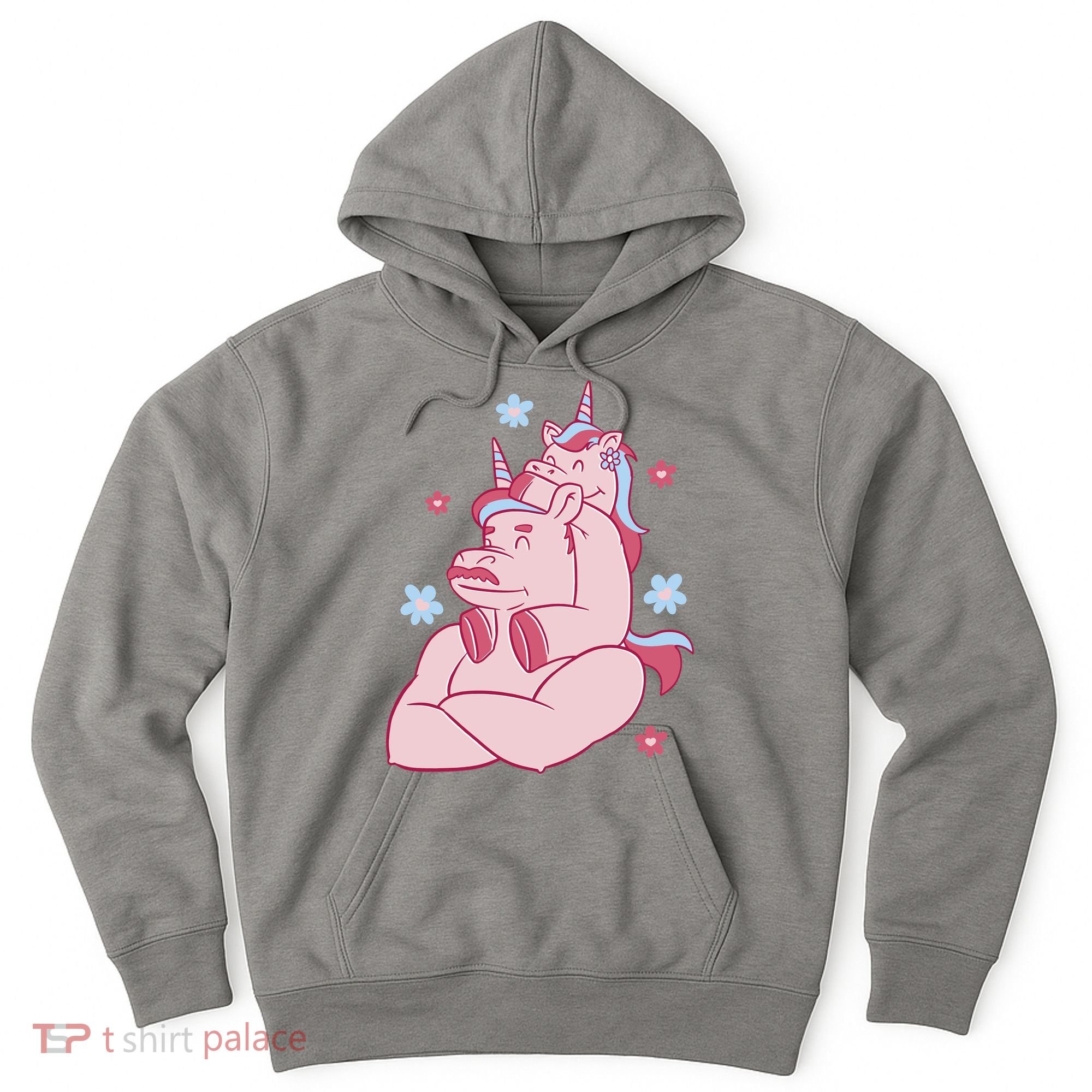 Papa Unicorn Cute Gift Hoodie
