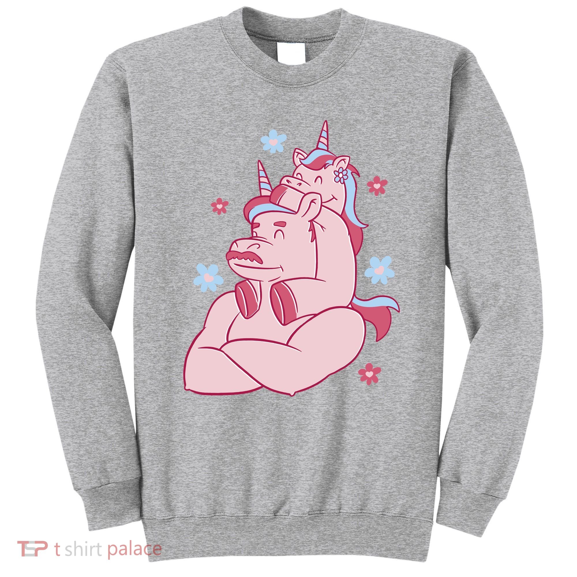 Papa Unicorn Cute Gift Sweatshirt