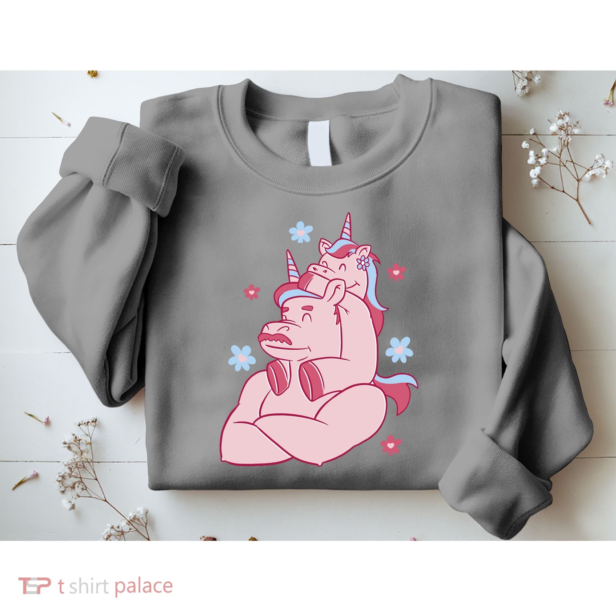 Papa Unicorn Cute Gift Sweatshirt
