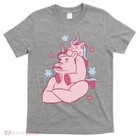 Papa Unicorn Cute Gift T-Shirt thumb 0
