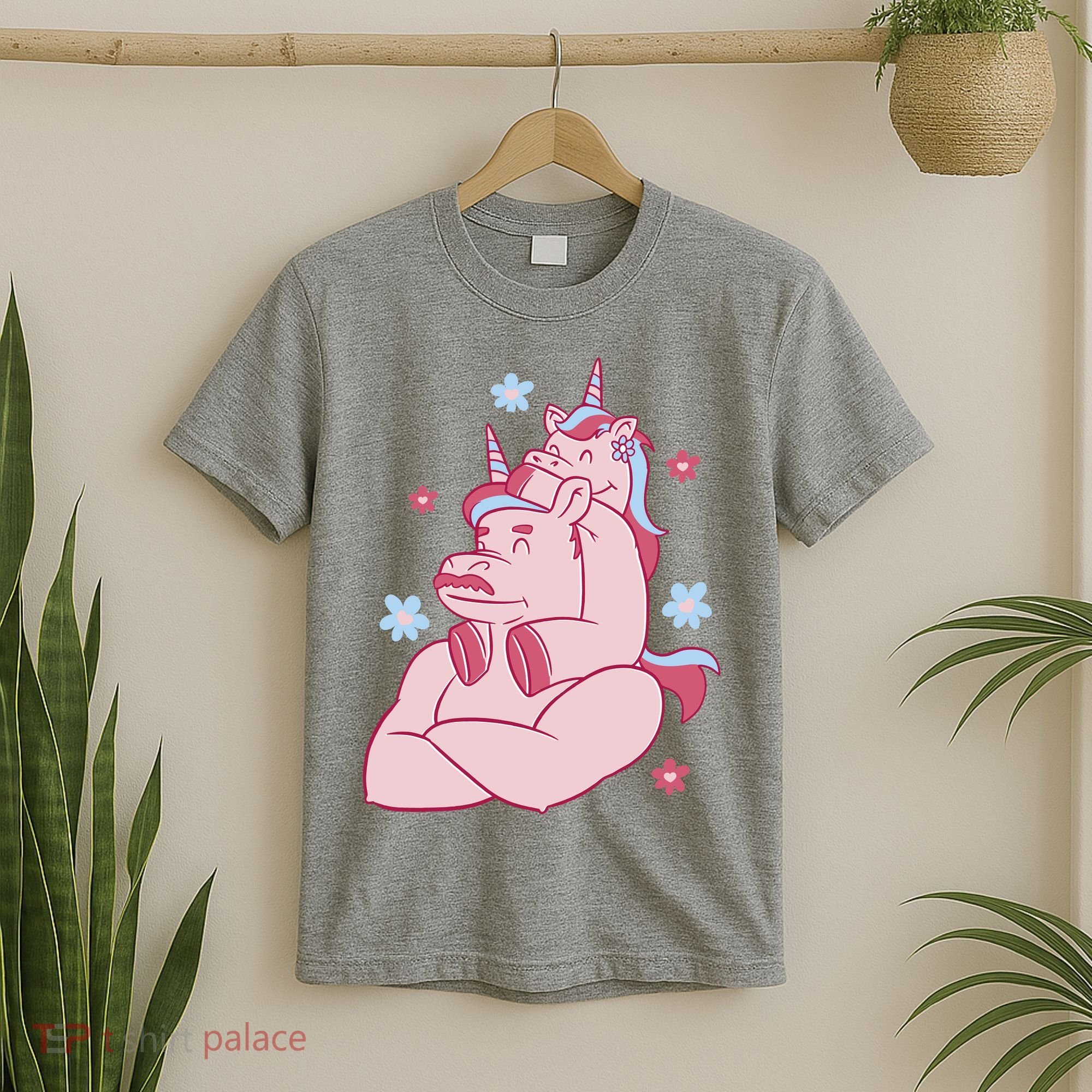 Papa Unicorn Cute Gift T-Shirt