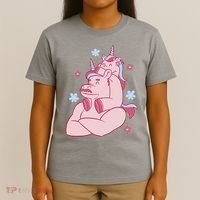 Papa Unicorn Cute Gift T-Shirt thumb 4