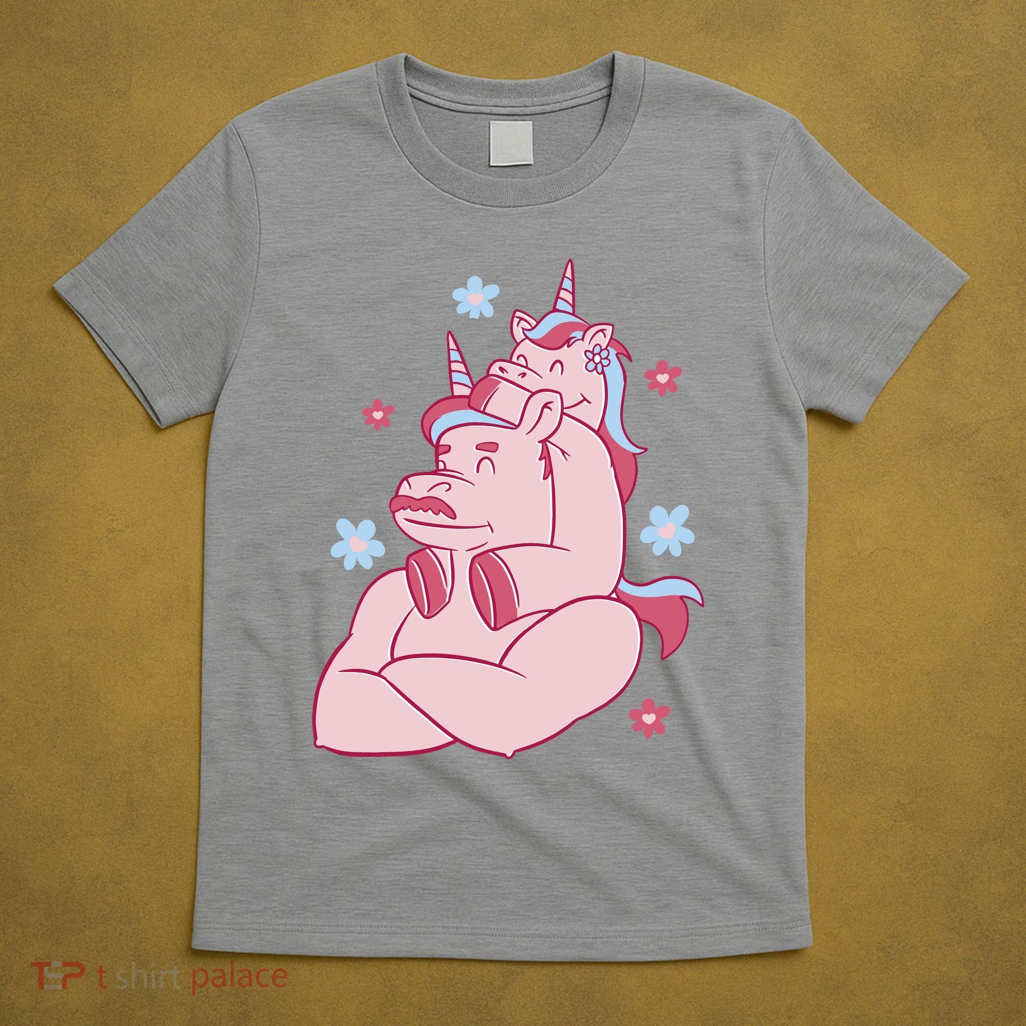 Papa Unicorn Cute Gift T-Shirt