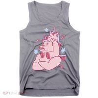 Papa Unicorn Cute Gift Tank Top thumb 0