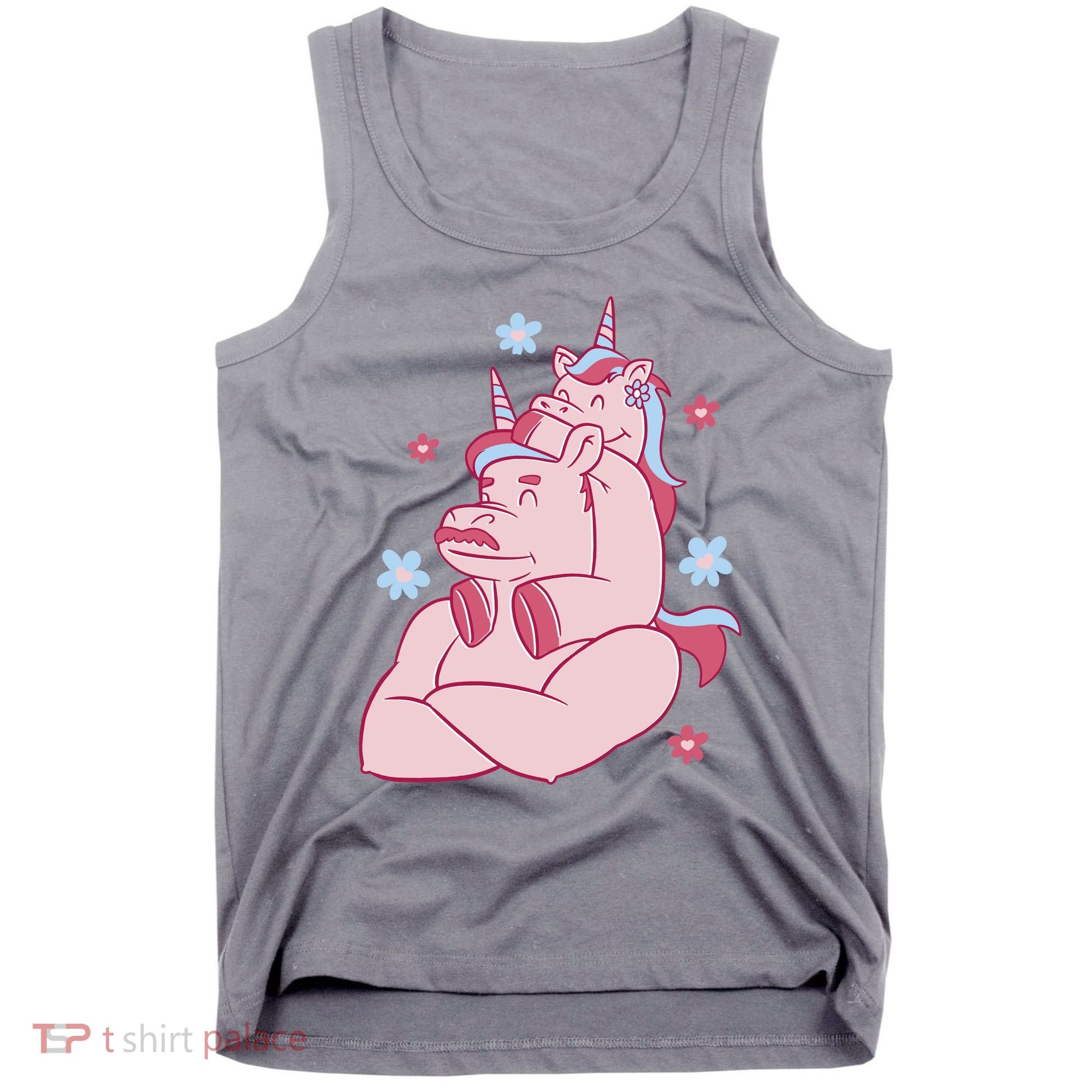 Papa Unicorn Cute Gift Tank Top